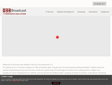 Tablet Screenshot of iccbroadcast.com